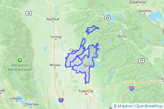 Service Area Map