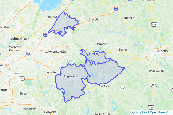 Service Area Map