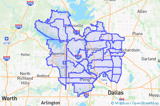 Service Area Map