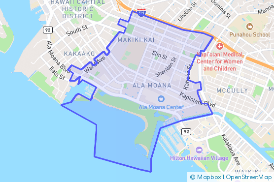 Service Area Map