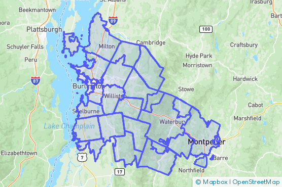Service Area Map