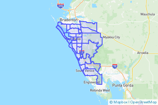 Service Area Map