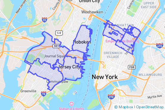 Service Area Map