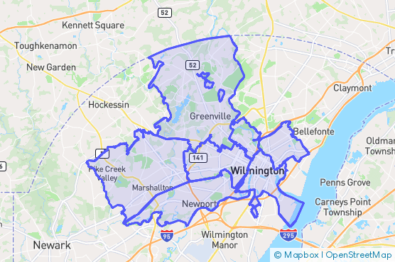 Service Area Map