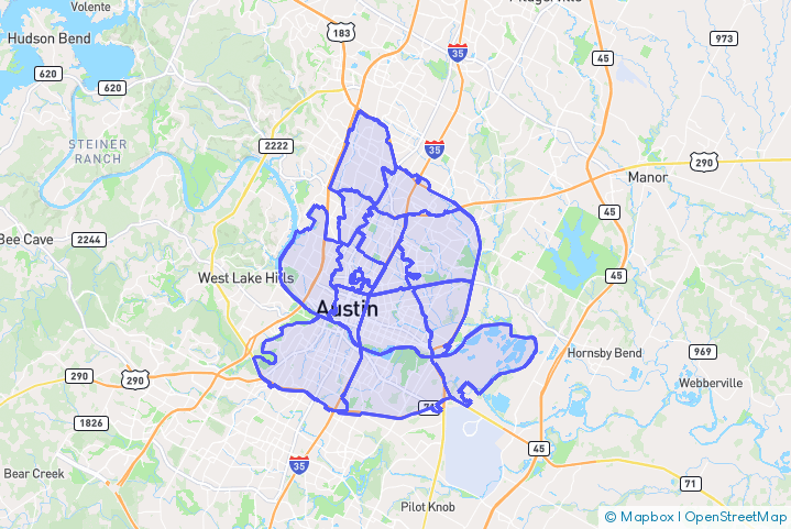 Service Area Map