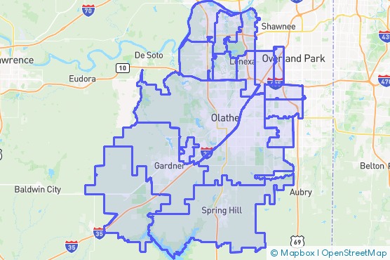 Service Area Map