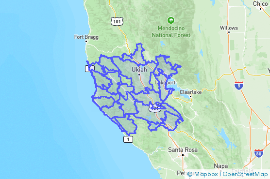 Service Area Map
