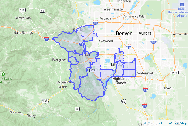 Service Area Map
