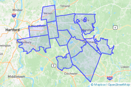 Service Area Map