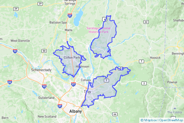 Service Area Map