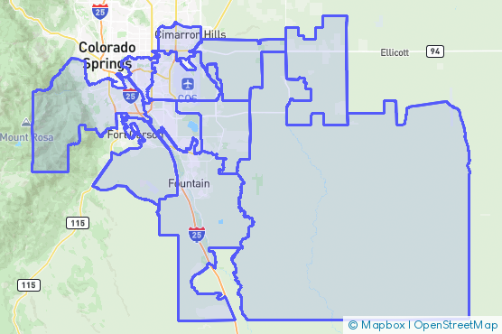 Service Area Map