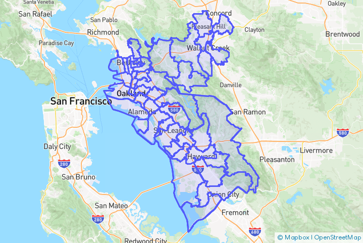 Service Area Map