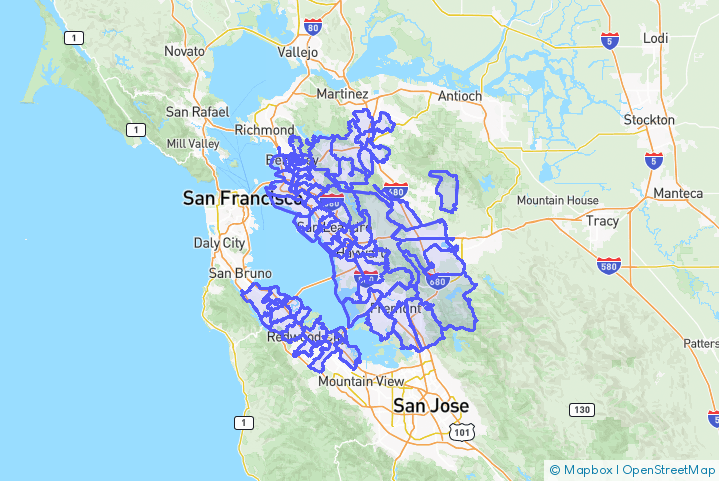 Service Area Map