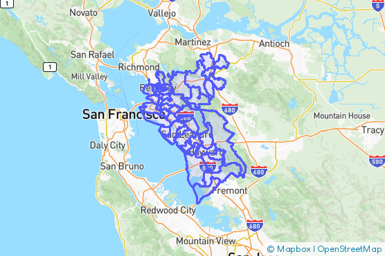 Service Area Map