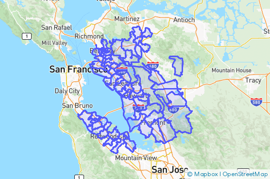 Service Area Map
