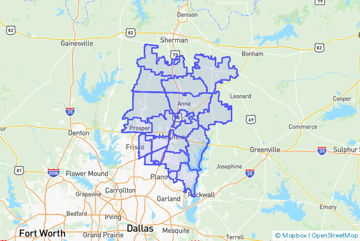 Service Area Map