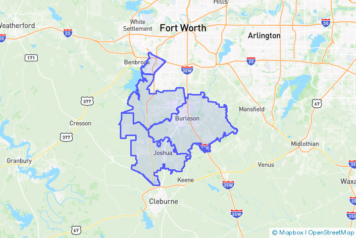 Service Area Map