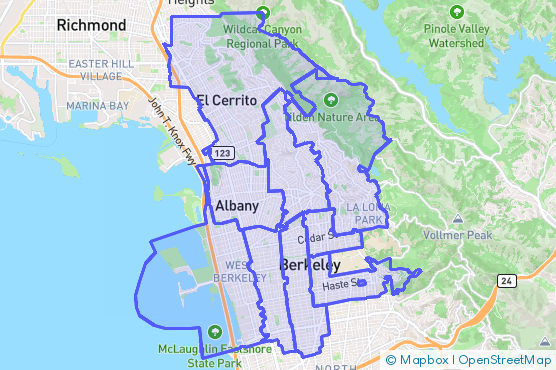 Service Area Map