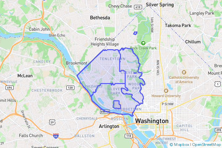 Service Area Map