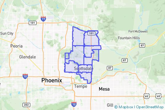 Service Area Map