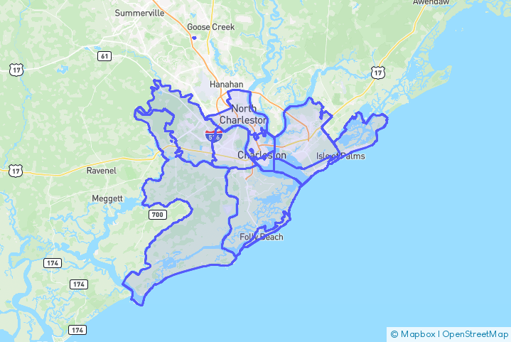 Service Area Map