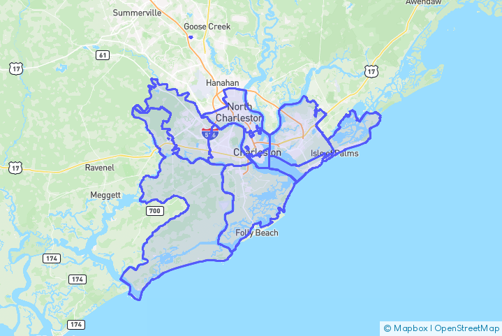 Service Area Map
