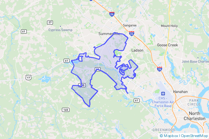 Service Area Map