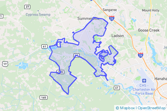 Service Area Map