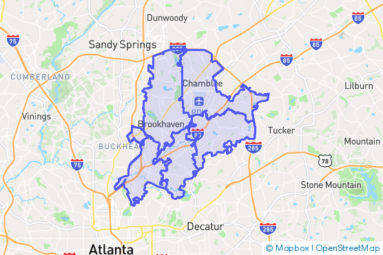 Service Area Map