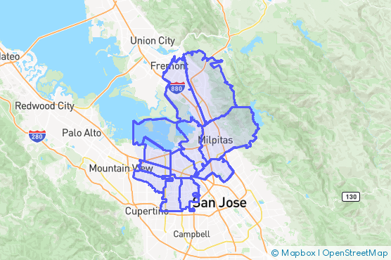 Service Area Map