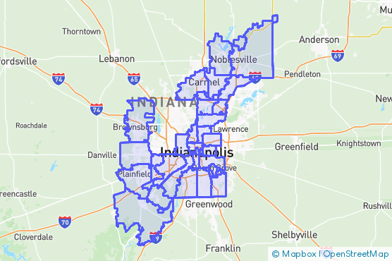 Service Area Map