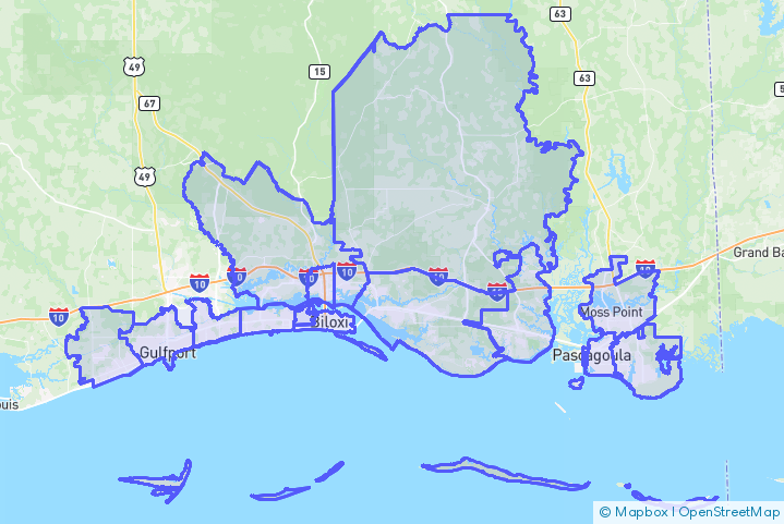 Service Area Map