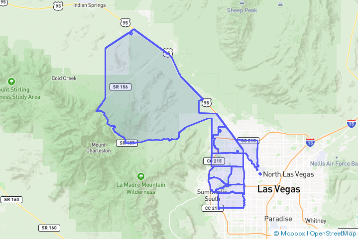 Service Area Map