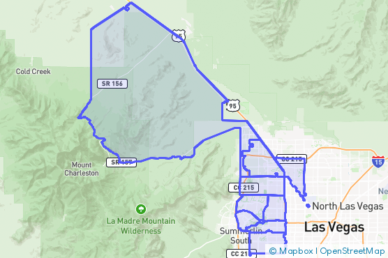 Service Area Map
