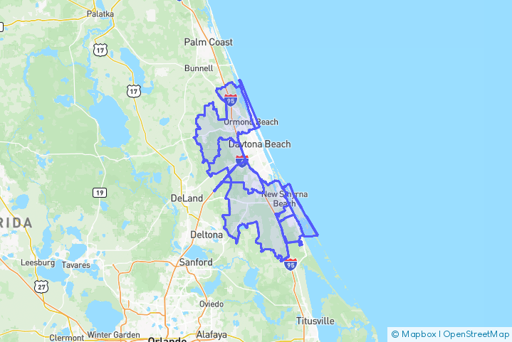 Service Area Map
