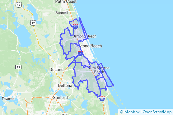 Service Area Map