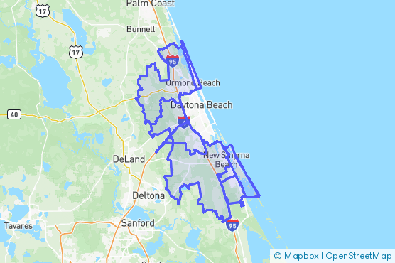 Service Area Map