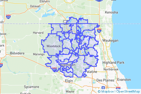 Service Area Map