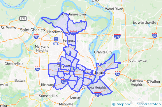 Service Area Map