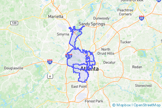 Service Area Map