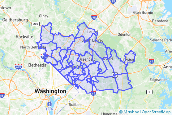 Service Area Map