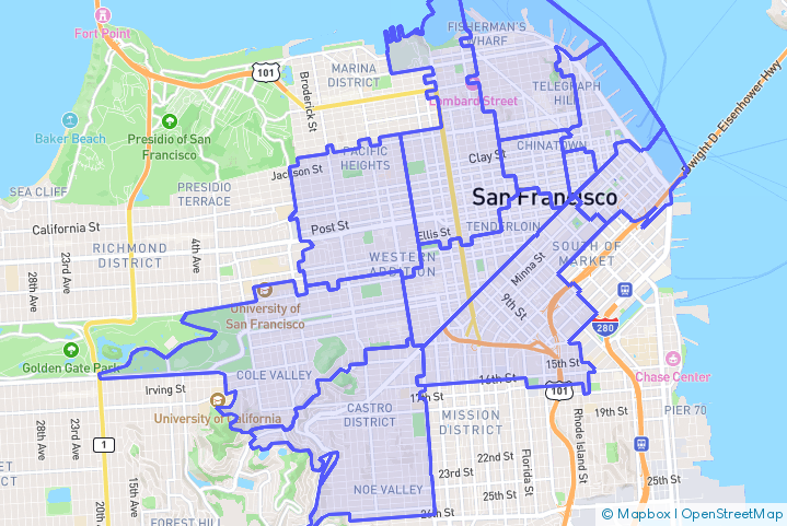 Service Area Map