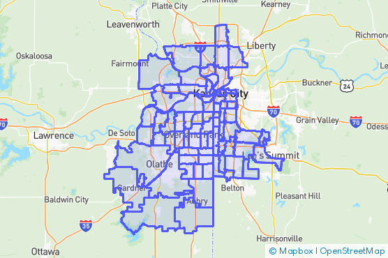 Service Area Map