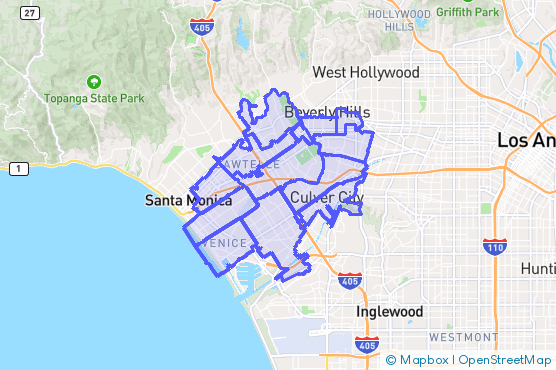 Service Area Map
