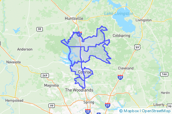 Service Area Map