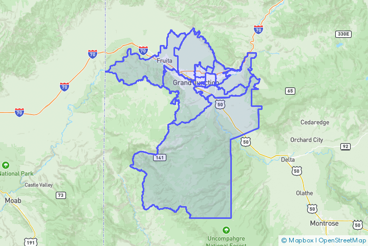Service Area Map