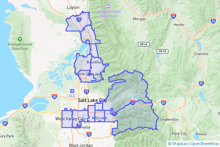 Service Area Map