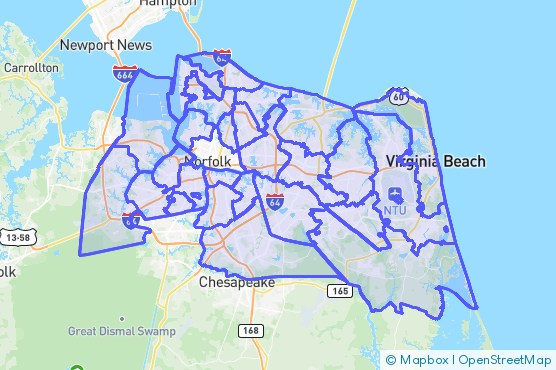 Service Area Map