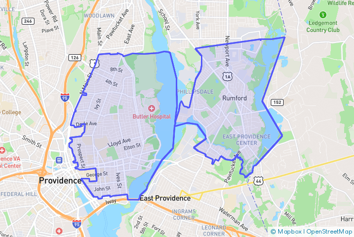 Service Area Map