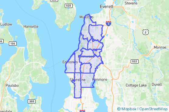 Service Area Map